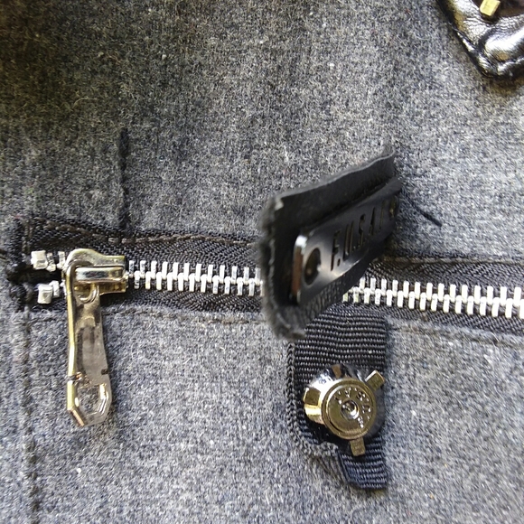 Women's F.U.S.A 1 winter jacket gray black - Picture 3 of 14